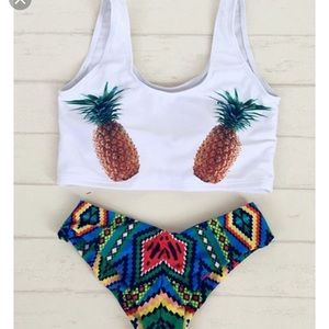 Zaful pineapple bikini